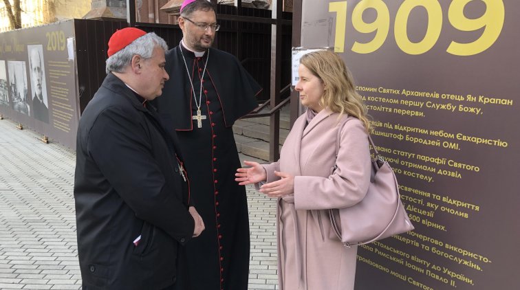Кардинал Краєвський: «Пам’ятаю, як цю святиню обіцяли Папі повернути вірянам 20 років тому»